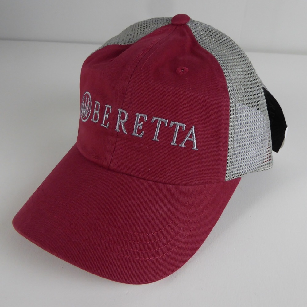 Beretta LP Trucker Hat Mesh Adjustable Cap NWT